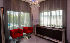 Spacious Agios Tychonas villa with pool gym 