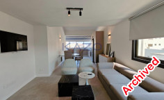 Modern recently renovated three bedroom top floor apartment Mesa Geitonia 