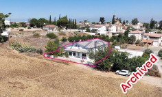Charming metallic-frame with prefabricated walls , detached home with attic in Peristerona, Nicosia 