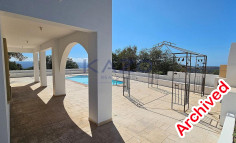 4-bedroom detached villa with panoramic sea & nature views - Lysos, Paphos 