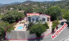 4-bedroom detached villa with panoramic sea & nature views - Lysos, Paphos 