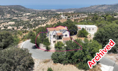 4-bedroom detached villa with panoramic sea & nature views - Lysos, Paphos 
