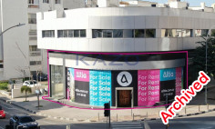 Corner retail unit with extensive indoor & outdoor space - Agioi Omologites, Nicosia 