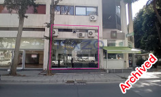 High-visibility retail shop with mezzanine in Agioi Omologites - Nicosia 