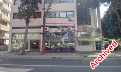 High-visibility retail shop with mezzanine in Agioi Omologites - Nicosia 