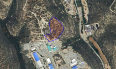 Large industrial field in Ypsonas Agios Sylas , Limassol