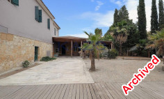 Two-storey listed building in historic old Nicosia 