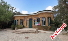 Two-storey listed building in historic old Nicosia 