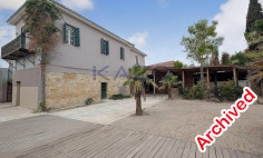 Two-storey listed building in historic old Nicosia 