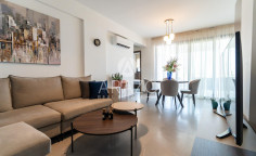 2 bedroom furnished apartment with swimming pool to rent in Drosia