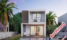 Modern 3 bedroom villa in sunny Chloraka with pool 