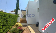 Spacious villa with pool and sea view Agios Tychonas 