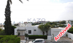 Spacious villa with pool and sea view Agios Tychonas 