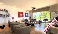 Spacious villa with pool and sea view Agios Tychonas 