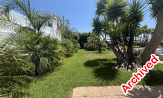 Spacious villa with pool and sea view Agios Tychonas 