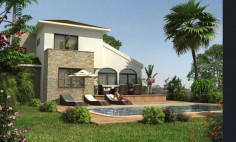 Luxury 5-bedroom villa with private pool in Oroklini 