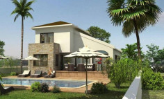 Luxury 5-bedroom villa with private pool in Oroklini 