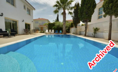 Luxury 4 bedroom house to rent in Protaras