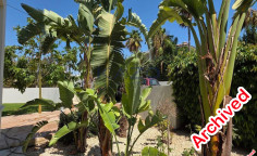 Fully furnished Pyrgos villa with pool for rent 