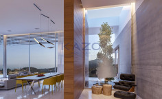 Spacious villa with sea view in Agios Tychonas 