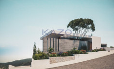 Spacious villa with sea view in Agios Tychonas 