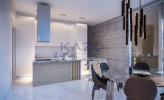 Spacious villa with sea view in Agios Tychonas 