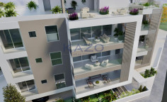 Modern sea view apartment with three bedrooms Agia Fyla 