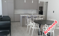 Modern furnished villa with pool in Mouttagiaka 