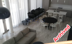 Modern furnished villa with pool in Mouttagiaka 