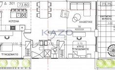 Modern 2 bedroom penthouse in central petrou pavlou 