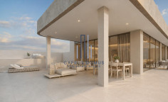 New luxury penthouse with jacuzzi for sale in Agia Fyla area 