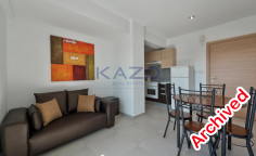 1-bed furnished apartment in Mouttagiaka 