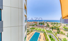 Beautiful 1-bed fully furnished seafront apartment in Mouttagiaka area 