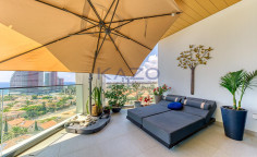 Beautiful 1-bed fully furnished seafront apartment in Mouttagiaka area 