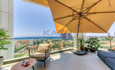 Beautiful 1-bed fully furnished seafront apartment in Mouttagiaka area 