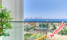 Beautiful 1-bed fully furnished seafront apartment in Mouttagiaka area 