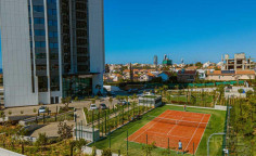 Beautiful 1-bed fully furnished seafront apartment in Mouttagiaka area 