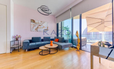 Beautiful 1-bed fully furnished seafront apartment in Mouttagiaka area 