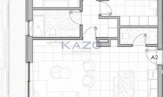 Under-construction apartment in Omonoia - city view 
