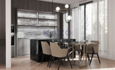 Under-construction apartment in Omonoia - city view 