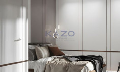 Under-construction apartment in Omonoia - city view 