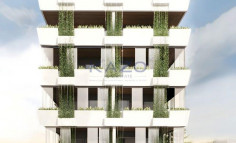 Under-construction apartment in Omonoia - city view 