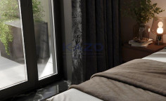 Under-construction apartment in Omonoia - city view 