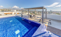 Furnished 4-bed penthouse apartment with private pool in Columbia area - Limassol 