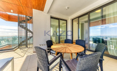 Furnished 4-bed penthouse apartment with private pool in Columbia area - Limassol 