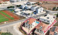 Two-bedroom house with swimming pool in Xylofagou, Larnaca 