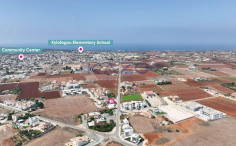 Two-bedroom house with swimming pool in Xylofagou, Larnaca 
