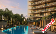 1-bed penthouse apartment in Kato Polemidia 