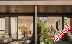 1-bed penthouse apartment in Kato Polemidia 