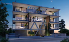 Modern two bedroom penthouse apartment in central Polemidia location 
